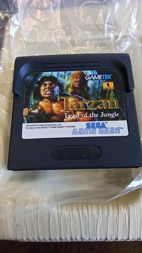 ULTRA RARE - TARZAN LORD OF THE JUNGLE - SEGA GAME GEAR PAL EUR - ORIGINAL - NOS - 第 11/15 張圖片