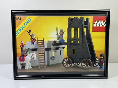 LEGO Vintage Box Panel From Set 6061 Siege Tower Classic