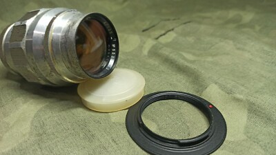 Jupiter-11 lens 135mm f/4.0 M42 with adapter | eBay