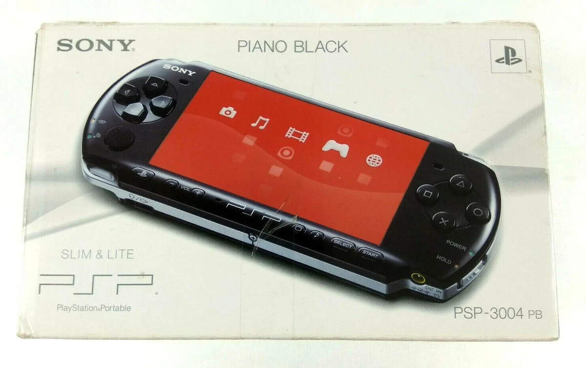 kontakt ukuelige regulere Sony Psp Slim Lite Box Empty Psp 3004 Piano Black Not Console | eBay