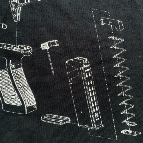 Vintage Glock 17 T-shirt - Bild 4 von 10