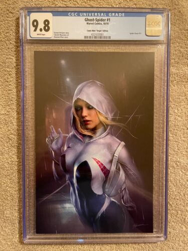 Ghost-Spider # 1 , CGC 9.8 , Ltd Virgin Variant , Shannon Maer !! - Picture 1 of 10