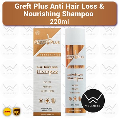 Greft Plus Anti Hair Loss & Nourishing Shampoo - 220ml