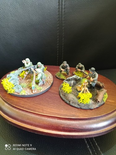 Bolt Action 28 mm 2. Weltkrieg Bundeswehr 27 Männer toll bemalt Warlord Spiele - Bild 6 von 14