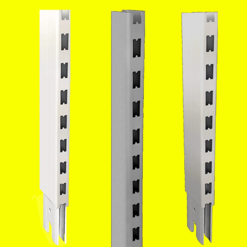 RS1= Tegometall Säule für Wandregal Gondel Tego Säulen auch für Regal Alpos Eden