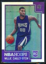 2015-16 (KINGS) Hoops Silver #276 Willie Cauley-Stein /299 Rookie RC card NBA SP. rookie card picture