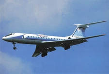 Postcard Airline YAMAL TU134A RA-65613 Limited Edition CC7.