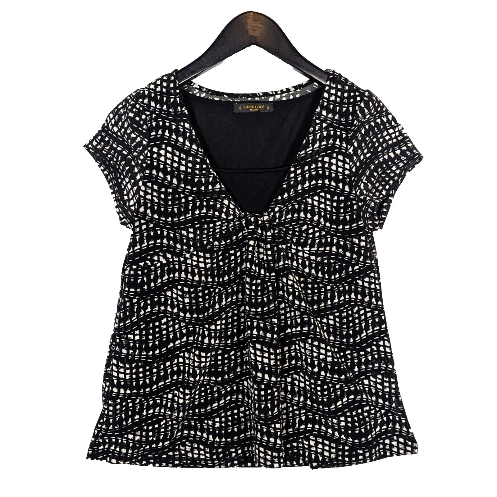 Poliéster Lapis fiesta/cóctel Tops para mujer