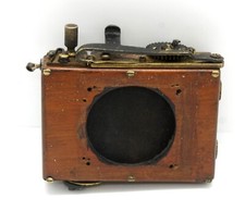 Vintage wooden Camera Shutter for 4x5" to 5x7" lens WORKS FINE