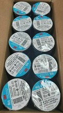 100 3M Tape 165 7100169254 Termflex Vinyl Electrical Tape 165 3/4" x 60   Black