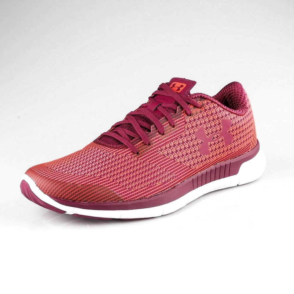 Under Armour Shoe Red Coral Org Charged Lightning Run Sz 11 | eBay