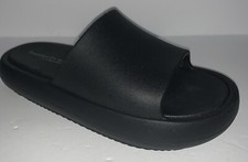 Beach Slides by J/Slides Squish Sandal EVA Black Size 40-42 US 10 - 11