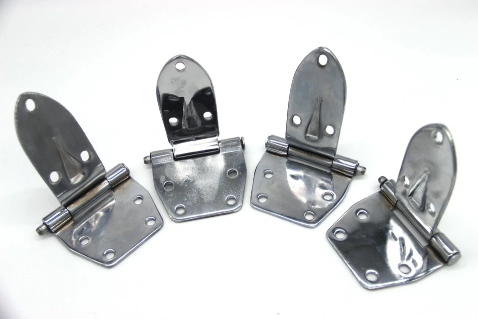 Juego de bisagras de puerta de acero delanteras para Toyota Land Cruiser FJ40 BJ40 Toyota 1969-1986 Foto 3 de 4