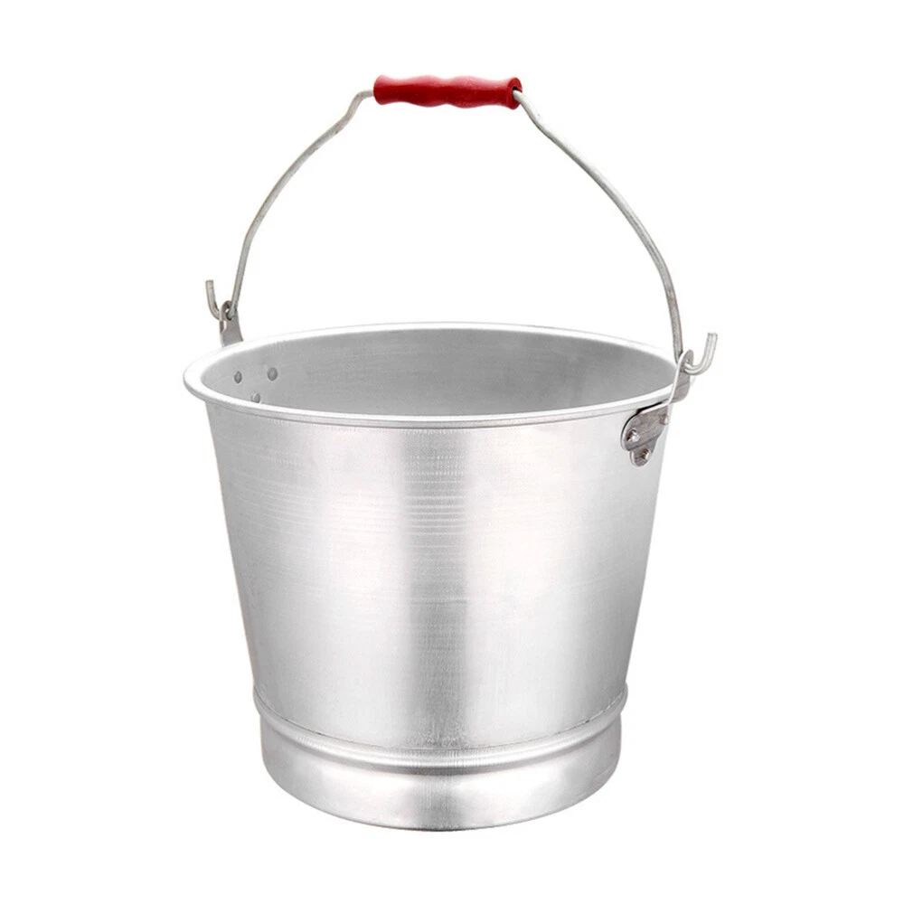 Water Buckets Dog Kennels Flower Old Fashioned Aluminum Milk Jug