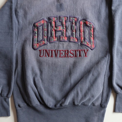 Vintage Ohio University Champion Reverse Weave Crewneck Sweatshirt Faded Rare - Picture 4 of 7
