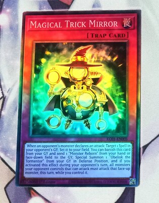 Magical Trick Mirror KC01 YuGiOh Doujin Card Eng Art  * PLEASE READ *