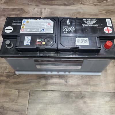 OEM VW Audi Porsche Starter Battery 12V 110Ah 850A 000915105DL