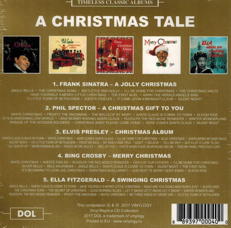 MUSIK-CD-BOX NEU/OVP - A Christmas Tale - Timeless Classic Albums - 5 CDs - Bild 2 von 2