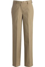 Edwards Womens Ez Fit Utility Chino Flat Front Pant - 8540 FREE SHIPPING 