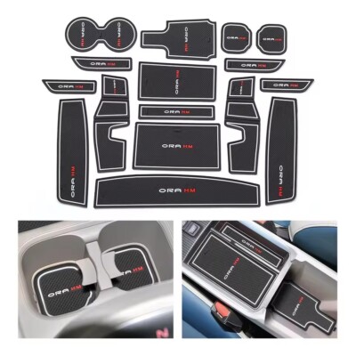 for Ora Funky Cat Anti-Slip Gate Slot Mat Non-Slip Door Groove Pad Cup Holder