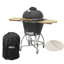 Boss Grill The Egg XL - 22 Inch Ceramic Kamado Style Charcoal Smoker B eiqeggxl2