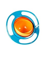 Baby Food Cup anti Portable Bowl Kid Feeding Practical Durable Gyro Rotating 360