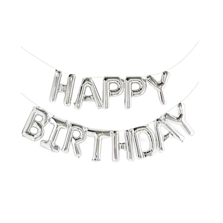 Letter Birthday Party Balloons