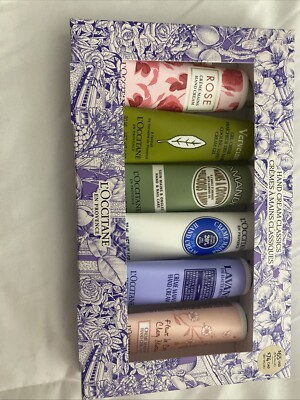 L Occitane En Provence Hand Cream Classics Pack - 6 Creams - $65 VALUE - NEW :)