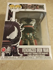 venomized iron man pop vinyl