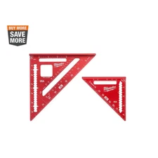 NEW Milwaukee 7 In. Rafter Square and 4-1/2 In. Trim Square Lightweight Set