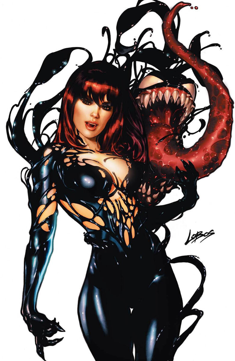 AMAZING SPIDER-MAN #21 (LOBOS EXCLUSIVE VIRGIN VENOM/MJ