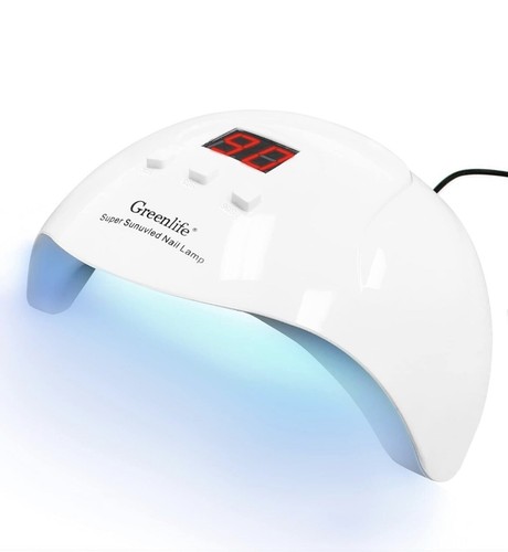 Nail Lamp, Greenlife 54W 18pcs Beads UV LED Nail Light Portable