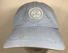 Life Is Good Cap Baby Blue Happy World Fun Travel Outdoor Hike Smile Hat 