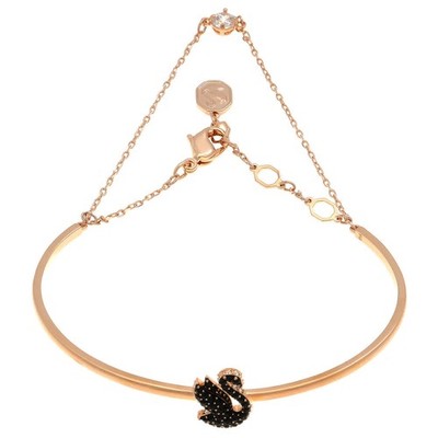 Swarovski Black Swan Bangle