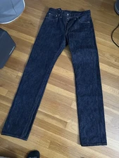 Samurai Jeans S710XX19ozII Men's Slim Straight Fit One-Washed 19 Oz. Size 32