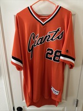 Buster Posey San Francisco Giants Majestic Authentic 1978 TBTC Jersey NWOT Sz 52