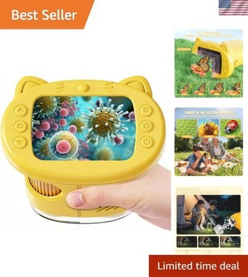 1000X Handheld Digital Microscope for Kids : Wonderquest Microscope with 2.0''...