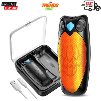 Hand Warmers Rechargeable 2 Pack, 14000 Mah Electric Hand Warmer with Charging C