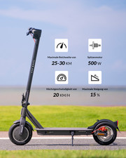 5th Wheel 10'' E Scooter Mit Straßenzulassung 350W Bis 20km/h Off-road …