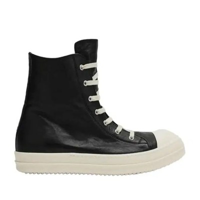 Rick Owens Lamones Leather Shoes Men Size 43-45