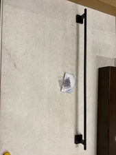 ICO Bath V66165 Heat 30" Towel Bar - Matte Black