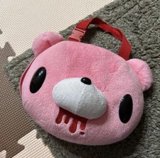 Gloomy Bear Pink Plush CD Case Bag Storage Kawaii Collectible japan F/S