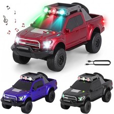 Retro Muscle Car Bluetooth Speaker Wireless FM Radio LED Lights USB TF AUX TWS