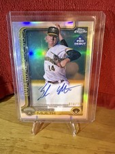 2025 Topps Pro Debut Chrome Zander Mueth #PDC-120 Refractor 14/199 (AU, RC)