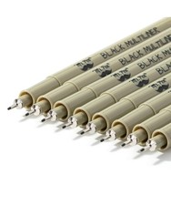 Mr. Pen - 0.45mm Micro Fine Point Pens, 8 Pack - Black 0.45mm, 8 Pack,