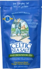 Celtic Sea Salt, Fine Ground Resealable Bag,(PACK 3), 8 oz