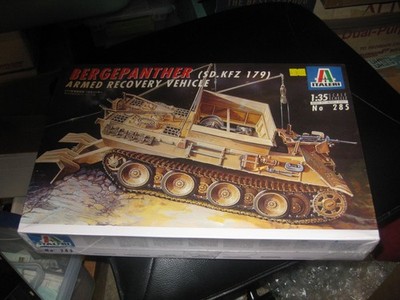 Sealed Bergepanther (Sd.Kfz 179) Armed Recovery Vehicle- 1/35-Italeri-1995