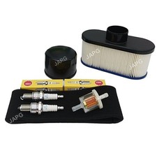SERVICE KIT KAWASAKI FS481V, FS541V, FS600V AIR FUEL OIL FILTER SPARK PLUGS