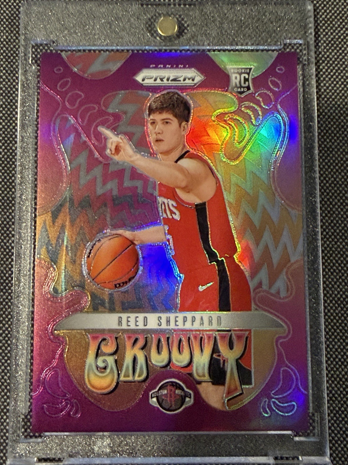 2024-25 Panini Prizm - Groovy Reed Sheppard #26 (RC)