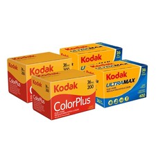 2x Kodak ColorPlus 200 Color Negative Film 36 Exp 2x Ultramax 400 Film, 36 Exp